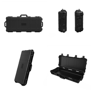 กล่องเก็บของนิรภัยสำหรับถ่ายภาพทรงสี่เหลี่ยมยาวทำจากพลาสติก45L มี43L ทนทานสีกากีสีดำทนทานสำหรับ40L 39L 41 42L - Product Image 3