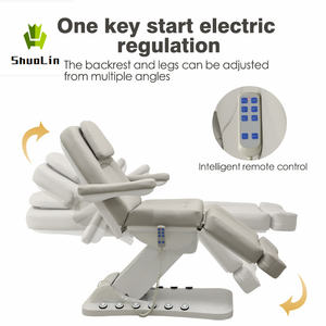 Sillón Eléctrico Reclinable de 3/4 Motores para Estética, Examen Médico y Tatuajes, Camilla de Masaje para Spa y Cama de Belleza para Tratamientos Faciales - Product Image 3