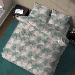 Juego de Funda de Edredón Ginko 100% Algodón Italiano Queen 250x200cm - Product Image 4