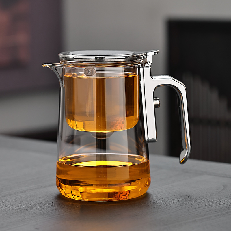 800ml Poignée argentée