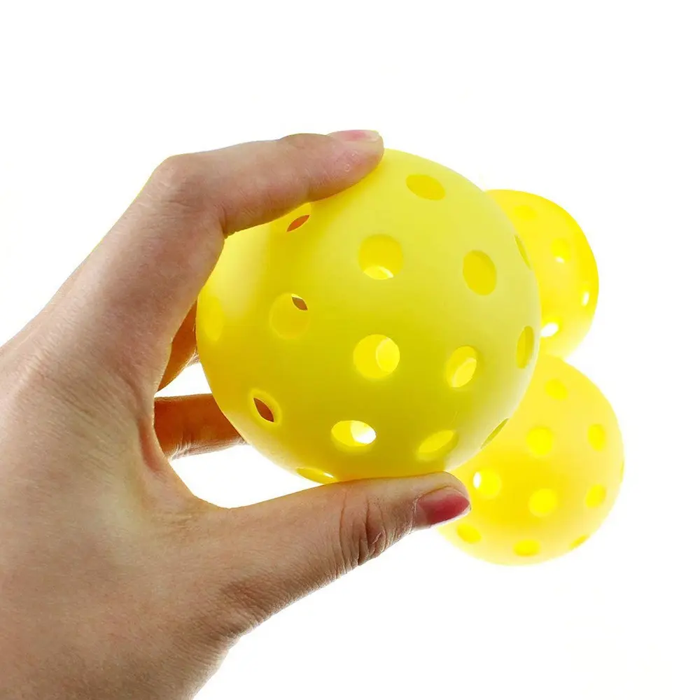 USAPA 40 delik rotasyon dikişsiz turşu topu topları boules de pickleball profesyonel Pickleball topları açık