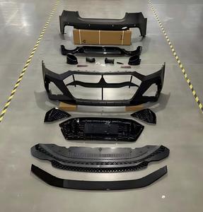Nuovo Kit Carrozzeria Modificato RS7 per <span class=keywords><strong>Audi</strong></span> <span class=keywords><strong>A7</strong></span> 2019, Paraurti, Griglia, Labbro Posteriore, Tubo di Scarico per Retrofit/Upgrade, Fibra di Carbonio Personalizzata - Product Image 6
