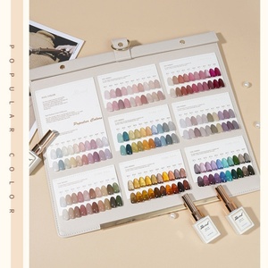 ชุดยาทาเล็บเจลยูวี 15 มล. 126 สี พร้อมแผนภูมิสี โคมไฟ LED สำหรับทำเล็บแบบฝรั่งเศส น้ำยาทาเล็บสำหรับร้านทำเล็บ - Product Image 2