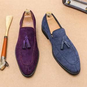 Nuevos Productos 2025, Zapatos de Vestir para Hombre con Hebilla y Correa, Estilo Moderno, Zapatos Italianos de Cuero Genuino, Mocasines Oxford - Product Image 4