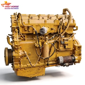Ensemble moteur diesel Caterpil Hangood 3406E 3406 3406B 3406C 4P-1400 8N-2521 7W3906 pour 320C 320C L 320D 320D L 325B - Product Image 1