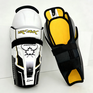 Espinilleras Vik-Max para Niños 2026 (9''-11'') – Protección de Fibra de Nylon y Espuma EVA para Jóvenes Jugadores de Hockey sobre Hielo y Césped - Product Image 1