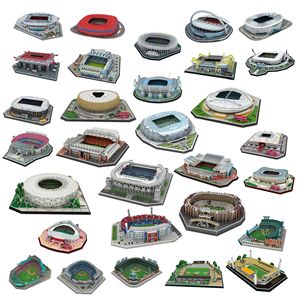 Rompecabezas 3D Personalizado Qlychee <span class=keywords><strong>de</strong></span> Espuma EPS del Estadio del Real Madrid con Modelo <span class=keywords><strong>de</strong></span> Papel para Ensamblaje DIY - Product Image 2