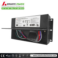 UL cUL 5 en 1 variable réglable tension constante 12v 24v pilote led haute puissance 300w alimentation à découpage 277Vac