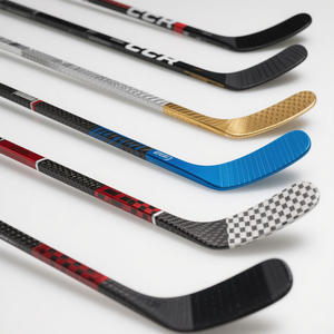 YUEKE Palo de Hockey sobre Hielo de Fibra de Carbono 18K con Empuñadura Antideslizante, Flex 70, Curva P92, Modelo YUEKE-FC 380g - Product Image 2