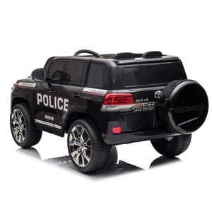 Voiture de <span class=keywords><strong>police</strong></span> électrique pour enfants sous licence Toyota, voiture à batterie pour enfants avec musique et lumières - Product Image 4
