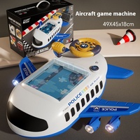Volant de jeu multifonctionnel en plastique pour enfants, nouveau jeu éducatif transfrontalier d'aventure de course d'avion pour garçons