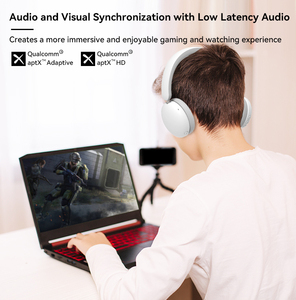 Headphone <span class=keywords><strong>Bluetooth</strong></span> Nirkabel Terbaru AKAudio MV2 <span class=keywords><strong>Headset</strong></span> Peredam Kebisingan Aktif Nirkabel - Product Image 5