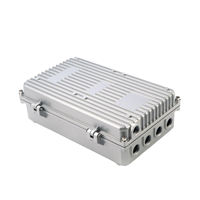 Boîtier personnalisé moulé sous pression OEM coque d'amplificateur CATV en aluminium haute résistance avec conception étanche