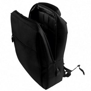 Sac à dos de voyage décontracté personnalisé OEM en matériaux recyclés, sac promotionnel pour ordinateur portable d'affaires - Product Image 5