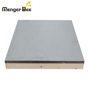 Kit de démarrage pour ruches Langstroth, ruche à abeilles à 2 niveaux avec 10 cadres moyens et 10 cadres profonds et fondations - Product Image 5