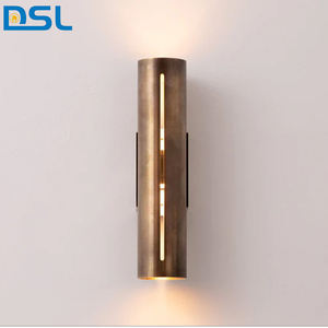 Luxuriöse Moderne Nordische Art Deco LED-Wandleuchte mit Kupferdesign für Hotel-Badezimmer Wohnzimmer-Dekoration - Product Image 5