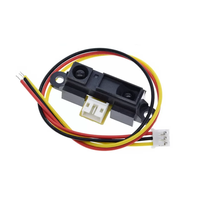 GP2Y0A21YK0F Modul Sensor Jarak Inframerah 10-80cm dengan Pemasangan Standar