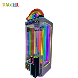 Máquina de cizalla de premios Rainbow Scissors, máquina de cizalla <span class=keywords><strong>arcade</strong></span>, máquina de cizalla de garra para cortar premios, juegos operados con monedas - Product Image 1