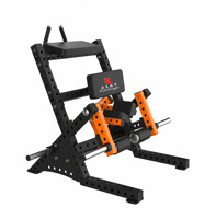 FEIFANHONGYU Équipement de musculation professionnel, Station de presse multi-positions à charge par disques pour pectoraux et épaules, Machine de musculation à levier