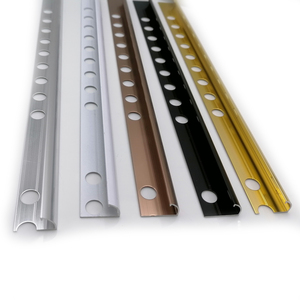 12Mm <span class=keywords><strong>Chrome</strong></span> A <span class=keywords><strong>Trim</strong></span> Nhôm Tròn Góc Cạnh Tile <span class=keywords><strong>Trim</strong></span> - Product Image 2