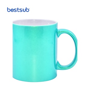 Prix de gros d'usine tasse de <span class=keywords><strong>photo</strong></span> en céramique de café mousseux de sublimation de haute qualité B17LGZ - Product Image 2