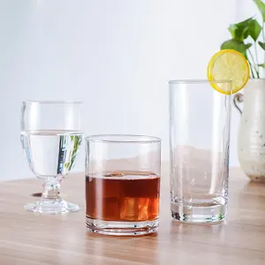 Groothandel Machine Gemaakt Goedkope Glas Cup Drinkglazen