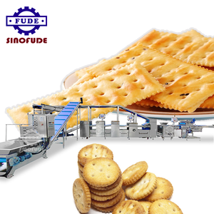 Línea de Producción Automática de Galletas Tipo <span class=keywords><strong>Soda</strong></span> Cracker, Máquina para Hacer Galletas y Bizcochos - Product Image 1