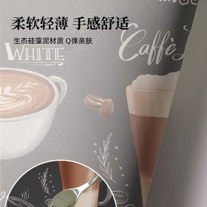 แผ่นรองซับน้ำสำหรับเครื่องชงกาแฟ ดินไดอะตอมเมียส ขนาด 30x40 ซม. แผ่นรองกันน้ำสำหรับเคาน์เตอร์ครัว แห้งเร็ว ป้องกันความร้อน - Product Image 3