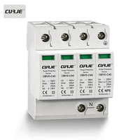 Parafoudre AC de Classe II à Prix Usine Abordable, Dispositif de Protection Contre les Surtensions 4P 40KA, Certifié CE, Garantie 2 Ans