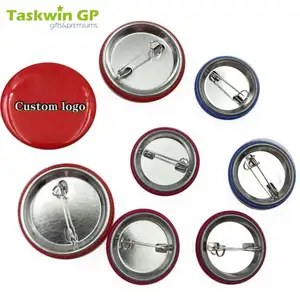 Taskwingifts Custom logo maker blank anime metal round tin plate banda stagnata punk 37mm 44mm 58mm 56mm 57mm 75mm button pin badge
