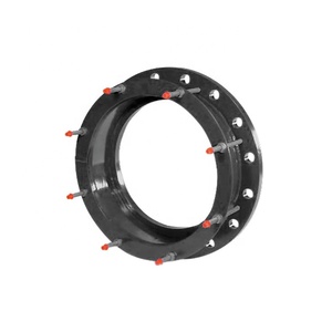 ISO2531 PN16 DN40 Dễ Uốn Sắt Phổ Rộng Mặt Bích <span class=keywords><strong>Adaptor</strong></span> Cho Đường Ống - Product Image 2