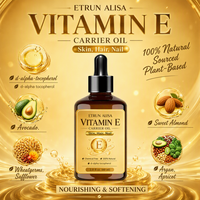 ETRUN ALISA Huile essentielle biologique pure à base de plantes pour la peau des cheveux Huile essentielle privée hydratante et nourrissante pour les ongles