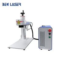 Machine cylindrique de découpe et de gravure laser de coquille de noix de coco pour Laser à fibre plastique Machine laser de carnet de notes en bois refroidie par air