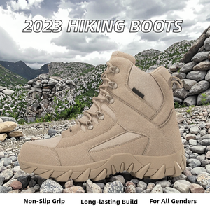 2023 ngoài trời lĩnh vực đào tạo conbat đi bộ đường dài khởi động trung cắt mắt cá chân Cleats giày cao su cho mùa đông đi bộ đường dài mùa hè đi bộ mùa xuân - Product Image 2