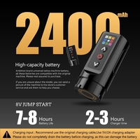 Machine à tatouer sans fil/rotative professionnelle XNET 2400mAh, course réglable de 2,0 à 4,2 mm, pour artistes de l'art corporel