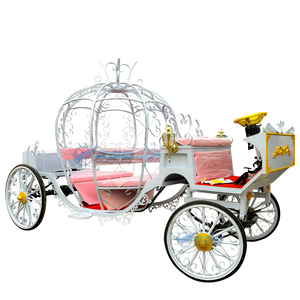 Carruaje de Cenicienta en Venta, Transporte Especial, Carruaje de Fantasía de Princesa Calabaza, Carruaje Eléctrico en Venta - Product Image 1