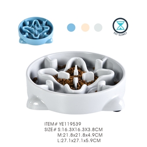 25 anos fabricante pet suprimentos por atacado, <span class=keywords><strong>silicone</strong></span> durável, quebra-cabeça lenta do cão, alimentador, tigela - Product Image 5