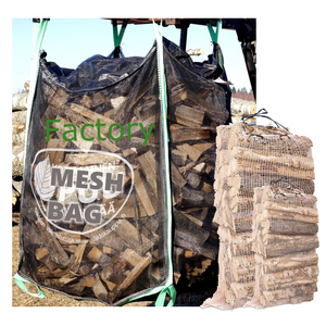 Sac en maille ventilé pour bois de chauffage de 1000 kg, vente en gros, grands sacs en maille pour bois de chauffage - Product Image 3