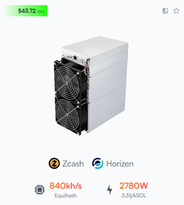 Antminer Z15 Pro 420K 840K Miner Crypto Bitcoin Miner Machine Zcash Miner Antminer S21 Equipo de minería de criptomonedas - Product Image 3