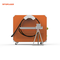 Nouvelle machine laser 3-en-1 de 100 W pour le décapage de la rouille et des graffitis, format mini sac à dos, prix usine en Chine