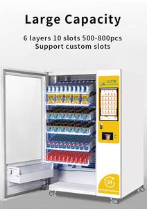Distributeur automatique de snacks et de boissons Smart Sale Combo Ramen avec distributeur d'eau chaude - Product Image 6