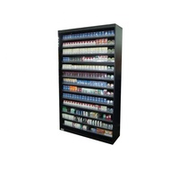 Support en fer du fabricant avec lumière LED Présentoir à cigarettes en métal pour la vente au détail et l'affichage dans les magasins de tabac