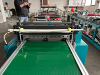 Machine de fabrication de sacs en plastique/papier à prix d'usine chinois avec moteur, équipement de pliage de film à économie d'énergie