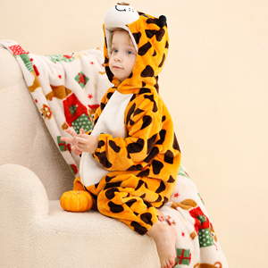 Mameluco de poliéster Michley 2025 Direct <span class=keywords><strong>Factory</strong></span>, diseño de Otoño de manga larga con cremallera y patrones de animales de leopardo para bebé - Product Image 1