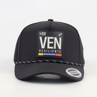 Casquette de baseball imperméable structurée avec logo personnalisé OEM, trou découpé au laser, patch en caoutchouc, visière incurvée, casquette snapback imperméable personnalisée