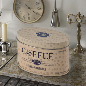 Tùy Chỉnh In Hình Dạng Hình Bầu Dục Cà Phê <span class=keywords><strong>Tin</strong></span> Có Thể Cho Nến Sô Cô La Bạc Hà Trà Hộp Thiếc Cho Cookie Kim Loại Hộp Thiếc Tùy Chỉnh Bao Bì - Product Image 3