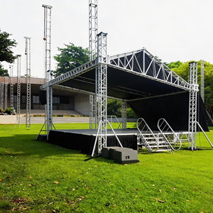 Structure de scène en aluminium Premium G44 400*400mm avec connexion par raccordement, structure modulaire pour expositions et installation de stades - Product Image 1