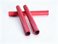 Foret diamanté professionnel de qualité industrielle à queue droite pour carottage de béton à haute vitesse, utilisation humide pour béton armé M22 1-1/4UNC 18-400mm