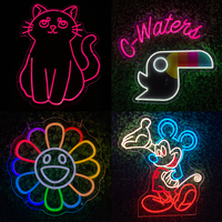 Livraison directe, conception personnalisée gratuite, enseignes lumineuses en néon acrylique publicitaires, enseignes lumineuses en néon LED personnalisées pour jeux, montage mural