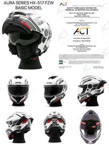<span class=keywords><strong>Casque</strong></span> intégral de <span class=keywords><strong>moto</strong></span> électrique unisexe avec double visière, boucle à dégagement rapide, homologué DOT, chaud pour l'hiver, équipement de conduite toutes saisons - Product Image 2